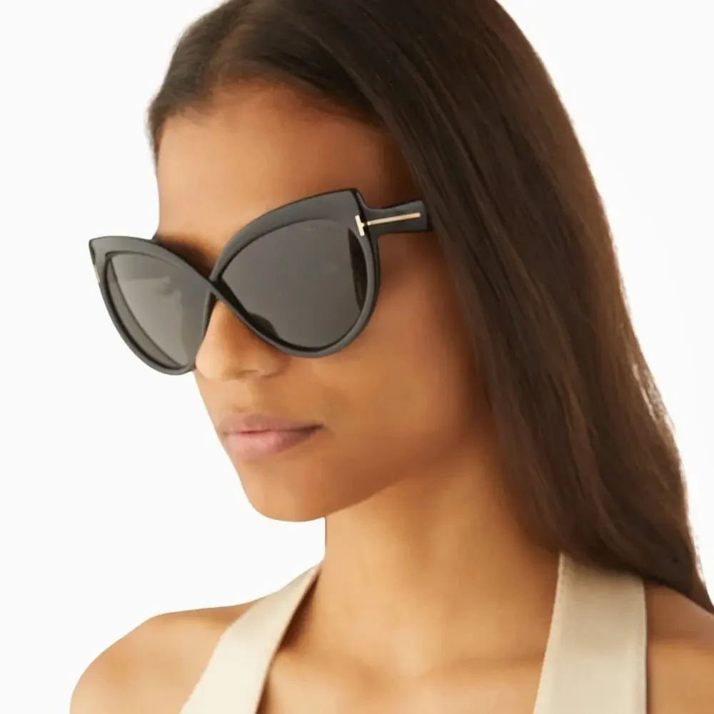 NEW!! TOM FORD Beatrice Sunglasses TF1196 53E, Authentic
